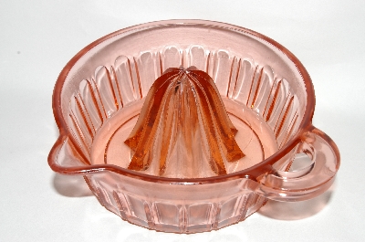 + MBA #64-305  Vintage Pink Glass Reamer