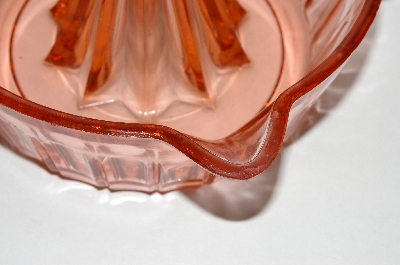 + MBA #64-305  Vintage Pink Glass Reamer