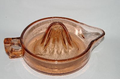 +MBA #64-300  Vintage? Pink Glass Reamer