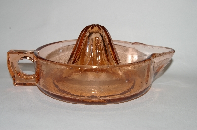 +MBA #64-300  Vintage? Pink Glass Reamer