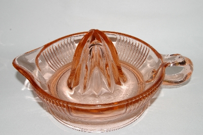 +MBA #64-296  Vintage Pink Glass Reamer