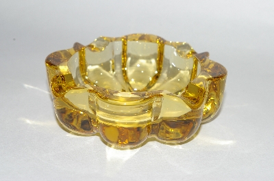 +MBA #64-171   Vintage Amber Glass Ashtray