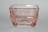 + MBA #64-131  Vintage Pink Depression Glass "Sugar Packet" Holder
