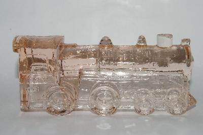 +MBA #64-376  Limited Edition Pink Glass Train