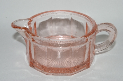 +MBA #64-345  Limited Edition Reproduction Pink Glass Reamer Cup