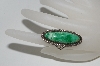 +MBA #65-139   Sterling Green Turquoise Ring
