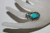 +MBA #65-198  Artist "M"  Signed Blue Turquoise Ring