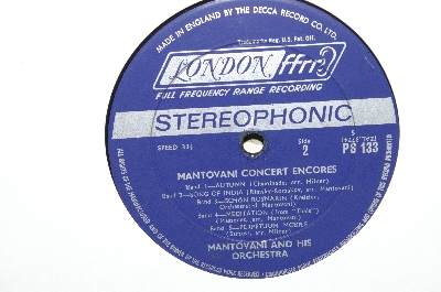 1958 "Mantovani" & His Orchestra Concert Encores