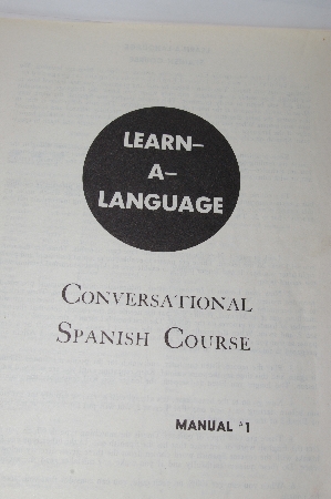 1946 & 1955  Spanish "Learn-A-Language  4 Album Set