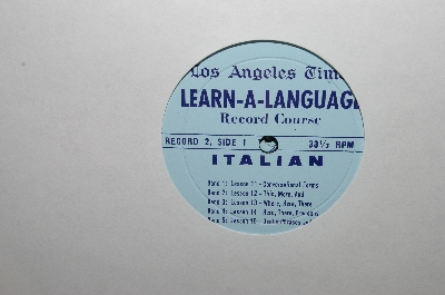 1956  Italian "Learn-A-Language" 4 Album Set