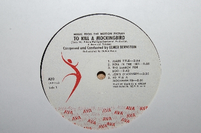 1963 "To Kill A Mockingbird" Movie Soundtrack Album