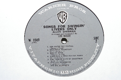 1964 Alan Sherman "For Swingin Lovers Only" Album