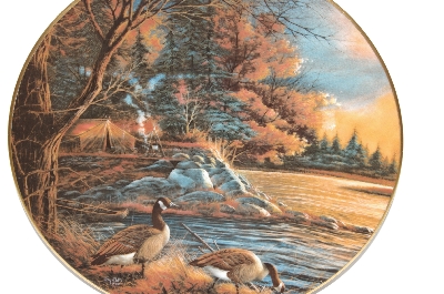 +MBA #68-013  1988 Terry Redlin "Afternoon Glow" Collectors Plate