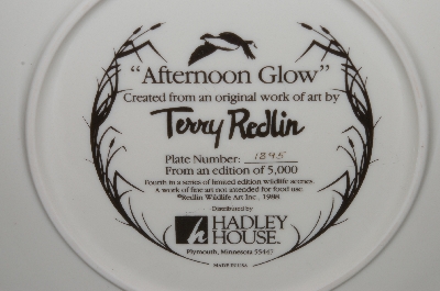+MBA #68-013  1988 Terry Redlin "Afternoon Glow" Collectors Plate