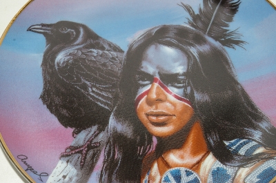 + MBA #69-139   Gary Ampel "Spirit Of The Black Crow" Collectors Plate