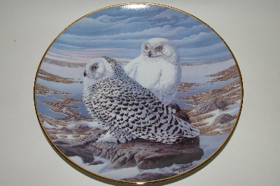 +MBA #69-091  1991 Terry McLean "Arctic Watch" Collectors Bird Plate