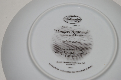 + MBA #69-083  1997 Trevor Swanson "Dangers Approach" Collectors Plate