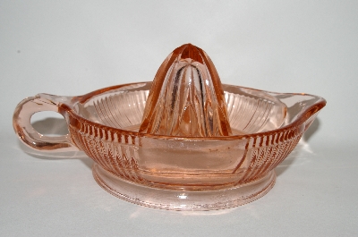 +MBA #69-237  Vintage Pink Glass Reamer