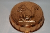 MBA #70-8160   "25 Year Old Copper Squirrel Jello Mold