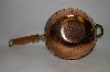 20 Year Old Copper Cullender With Wood Handle