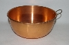 +MBA #70-8097  "30 Year Old Copper Mixing Bowl