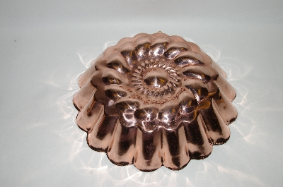 +MBA #71-008  "35 Year Old Copper "Traditional" Jello Mold