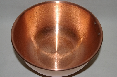 +MBA #71-048  "35 year Old Copper Mixing Bowl