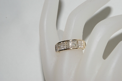 +MBA #77-067   14k Yellow Gold Princess Cut Diamond Ring