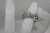 +MBA #78-037   "14K Yellow Gold 14 Stone Diamond Ring
