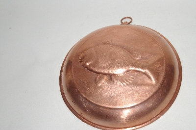 +Vintage Solid Copper Fish Pan