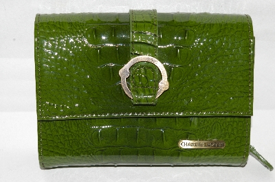 +MBA #82-113  "Charlie Lapson Olive Green "Simona" Wallet