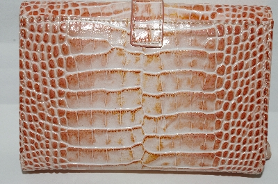 +MBA #82-115   " Charlie Lapson "Valentina" Rust Colored Wallet