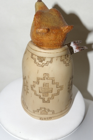 +MBA #82-017  "Hand Carved & Painted Medicine Bear