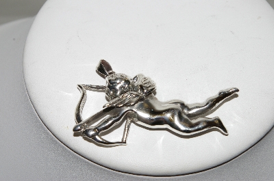 +MBA #84-123   Sterling Cherub "Angel" Pendant