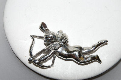 +MBA #84-123   Sterling Cherub "Angel" Pendant