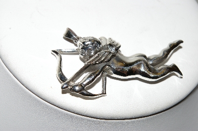 +MBA #84-123   Sterling Cherub "Angel" Pendant