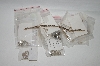 + MBA #85-191  Large Lot Of Snap Tite  Sterling & Gold Plated Linkables, Pendant Settings & Findings