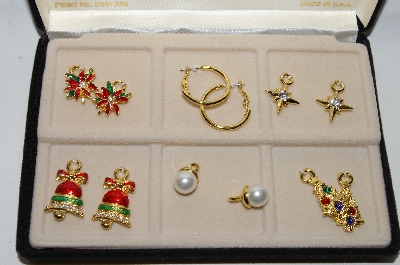 +MBA #85-113   "1990's Interchangeables "6 Piece Charm Earring Set"