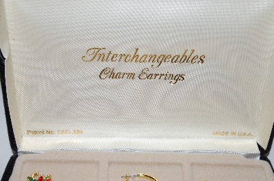 +MBA #85-113   "1990's Interchangeables "6 Piece Charm Earring Set"
