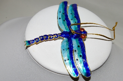 +MBA #87-242   "Blue Dragonfly Ornament