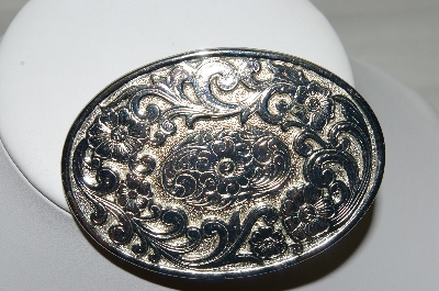 +MBA #87-262  Silver Plated 1994 Oval Buckle