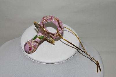 +MBA #87-268  "Pink Pacifier Ornament