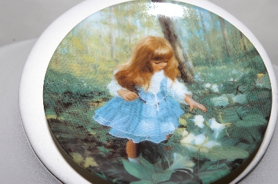 +MBA #89-291   " 1990 Donald Zolan Mini Plate "Enchanted Forest"