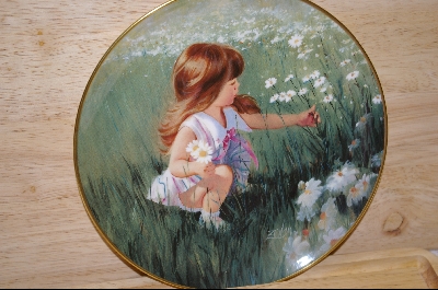 +MBA #5683  "Donald Zolan  "Special Event Plate "Daisy Days" 1991