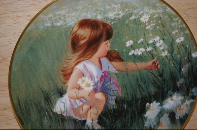 +MBA #5683  "Donald Zolan  "Special Event Plate "Daisy Days" 1991