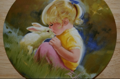 +MBA #5905    "Donald Zolan  "Children & Pets Series "Tender Moment" 1984