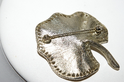 +MBA #88-575   BSK Goldtone Leaf Pin