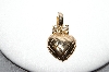 +MBA #88-449   Roman Gold Plated Heart Enhancer