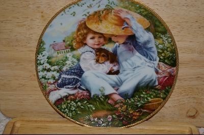 +MBA #5354  "By Artist Sandra Kuck   "March of Dimes "A Time To Love" 1989