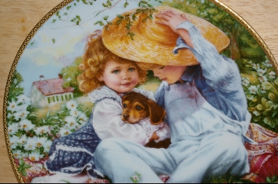 +MBA #5354  "By Artist Sandra Kuck   "March of Dimes "A Time To Love" 1989